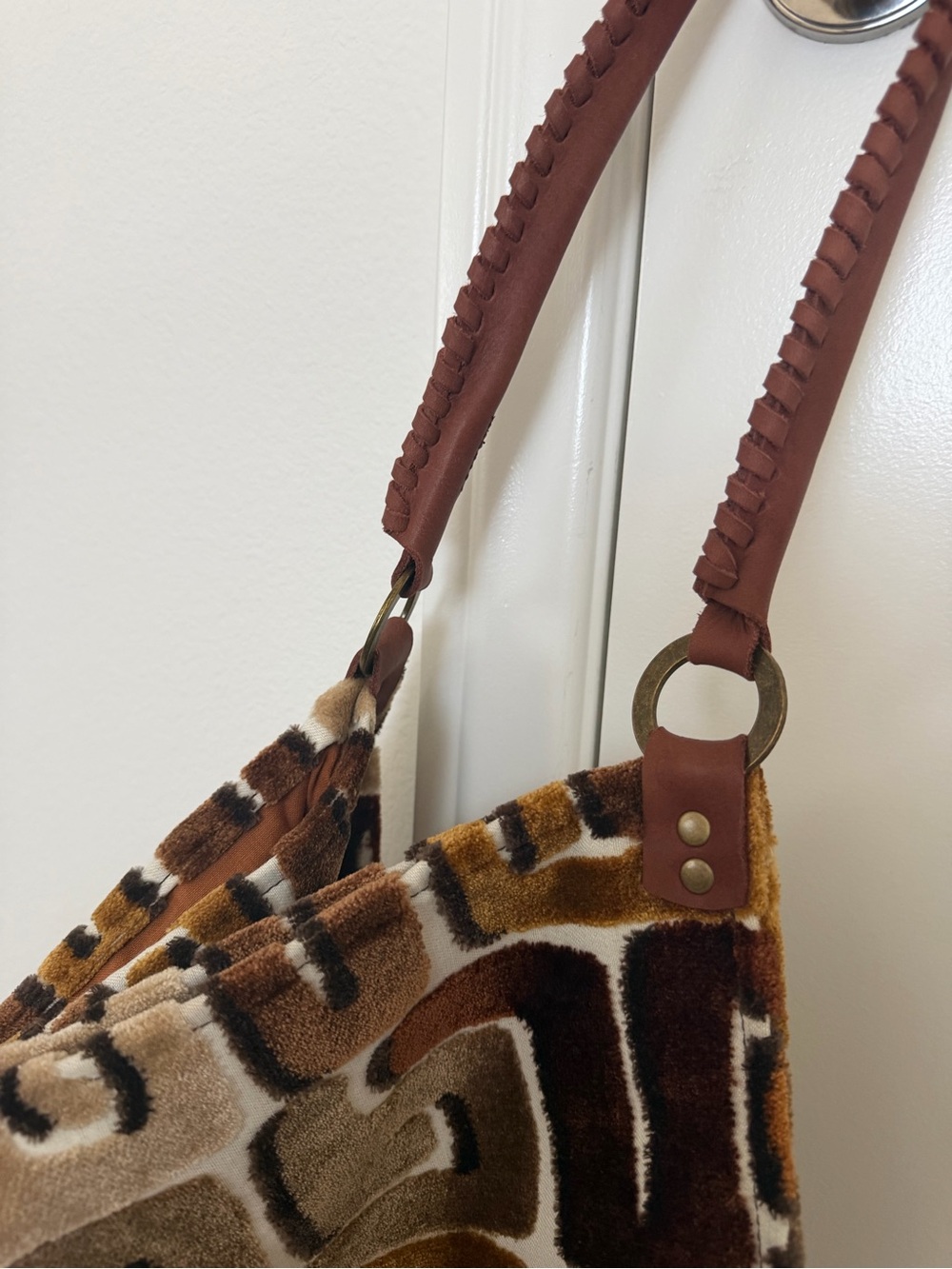 Sweet grass leather co. geo bag/tote - Picture 4 of 13